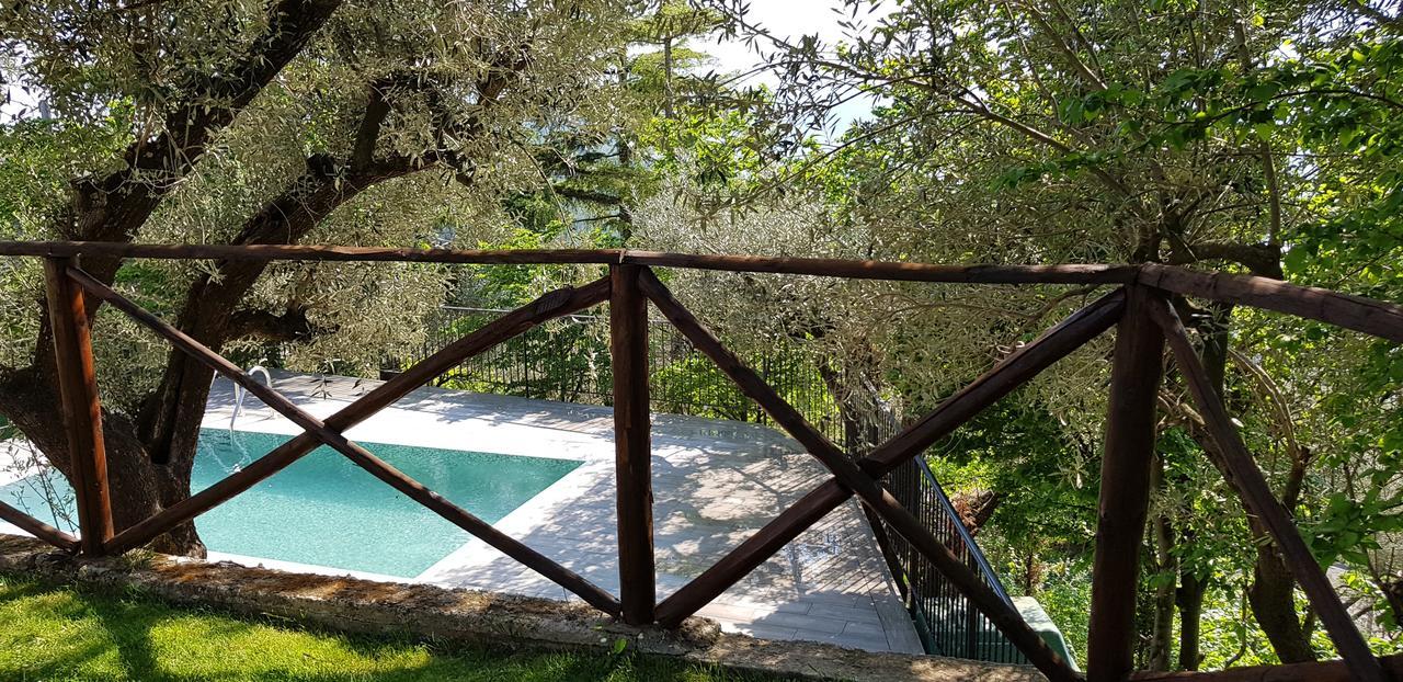 Villa Al Rifugio กาวา เด ตีร์เรนี ภายนอก รูปภาพ